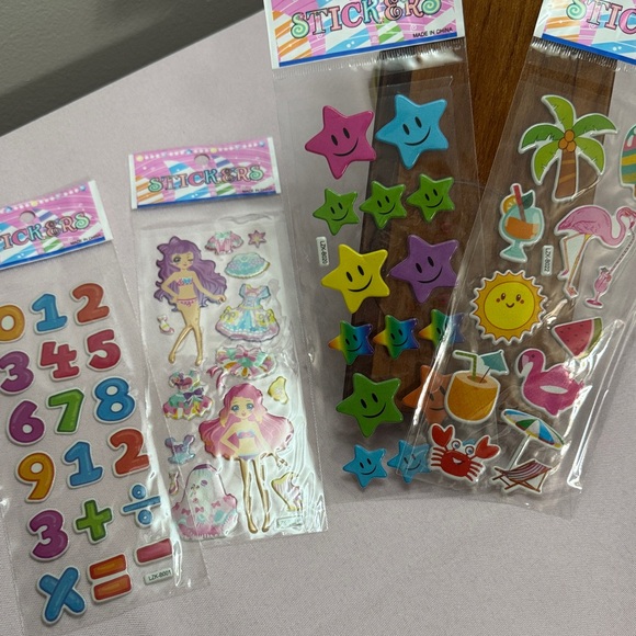 Colorful Assorted Sticker Pack (#1) - Picture 2 of 4